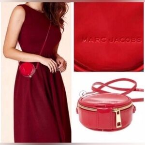 NWT Marc Jacobs SPRING COLLECTION Red Crossbody Bag